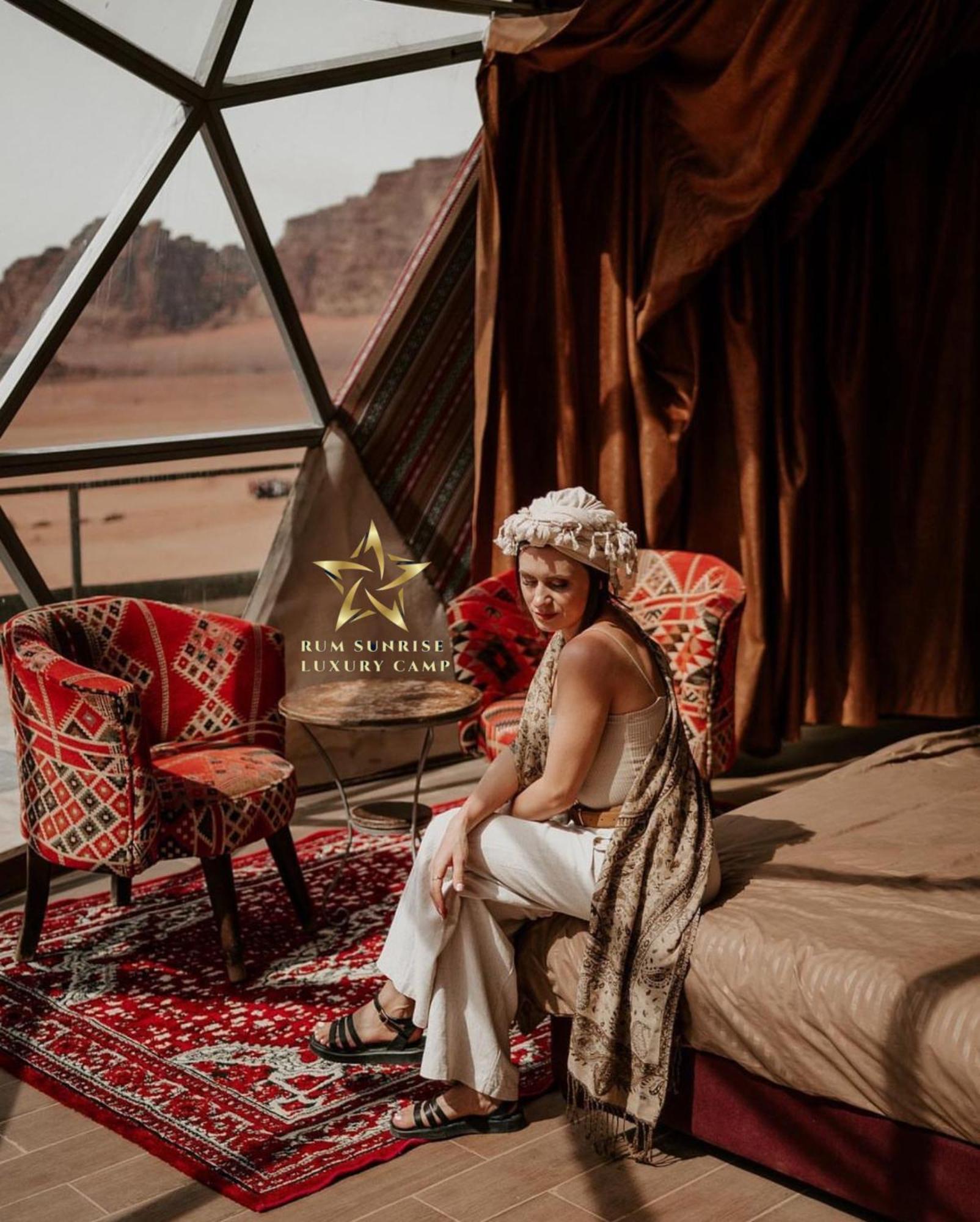 Rum Sunrlse Luxury Camp Wadi Rum Buitenkant foto